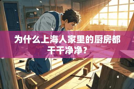 为什么上海人家里的厨房都干干净净？