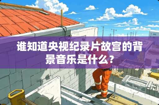 谁知道央视纪录片故宫的背景音乐是什么？