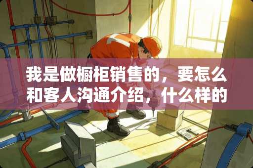 我是做橱柜销售的，要怎么和客人沟通介绍，什么样的方法成功率高