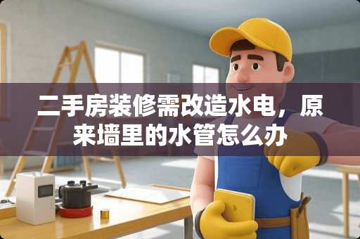 二手房装修需改造水电，原来墙里的水管怎么办