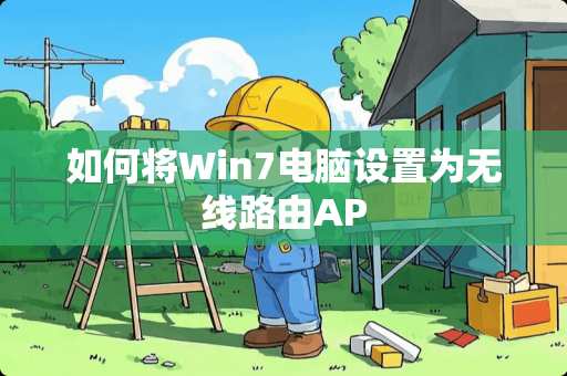 如何将Win7电脑设置为无线路由AP