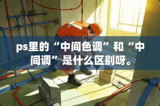 ps里的“中间色调”和“中间调”是什么区别呀。