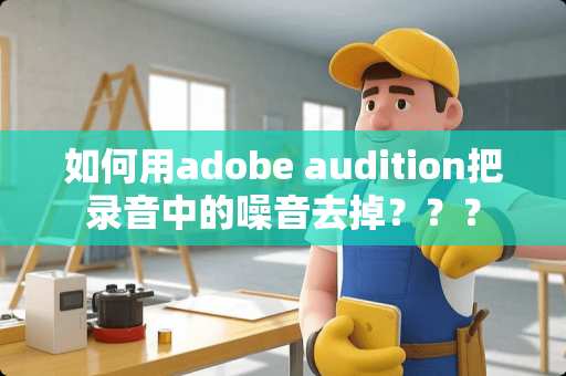 如何用adobe audition把录音中的噪音去掉？？？