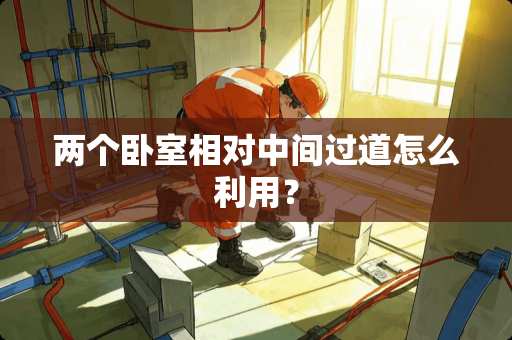两个卧室相对中间过道怎么利用？