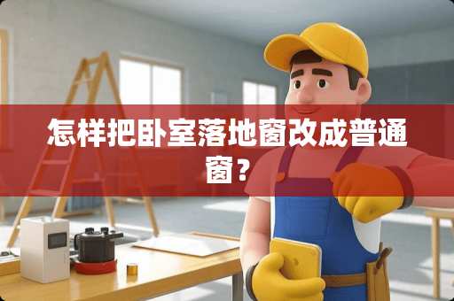 怎样把卧室落地窗改成普通窗？