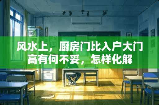 风水上，厨房门比入户大门高有何不妥，怎样化解