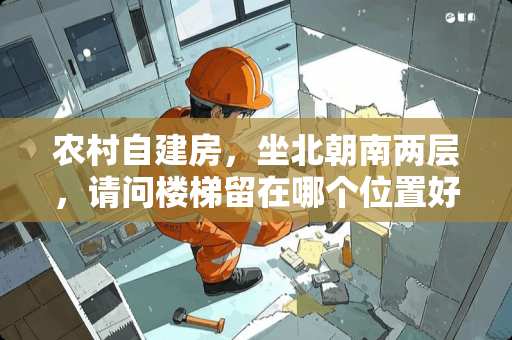 农村自建房，坐北朝南两层，请问楼梯留在哪个位置好？谢谢！