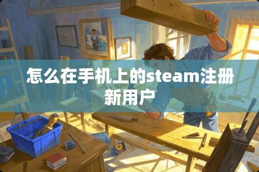 怎么在手机上的steam注册新用户