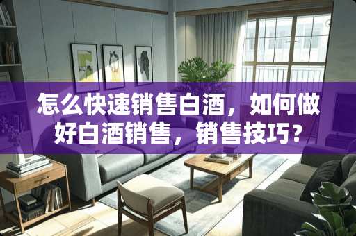 怎么快速销售白酒，如何做好白酒销售，销售技巧？