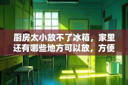 厨房太小放不了冰箱，家里还有哪些地方可以放，方便又不占地方？
