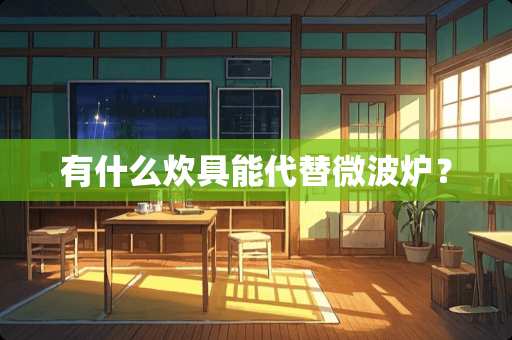 有什么炊具能代替微波炉？