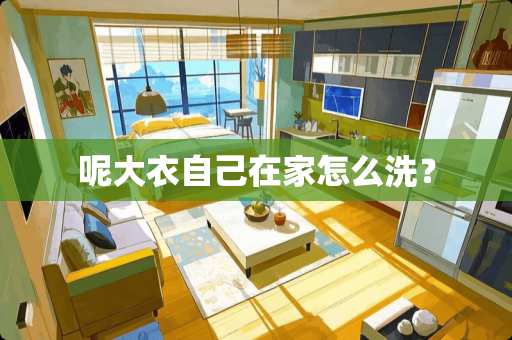 呢大衣自己在家怎么洗？