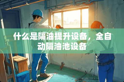 什么是隔油提升设备，全自动隔油池设备