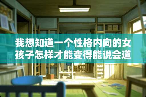 我想知道一个性格内向的女孩子怎样才能变得能说会道
