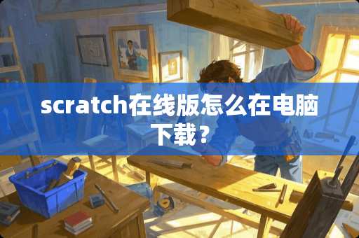 scratch在线版怎么在电脑下载？