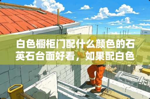 白色橱柜门配什么颜色的石英石台面好看，如果配白色的会不会太单调？