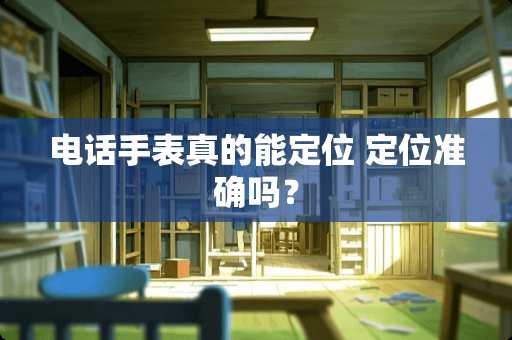 电话手表真的能定位 定位准确吗？