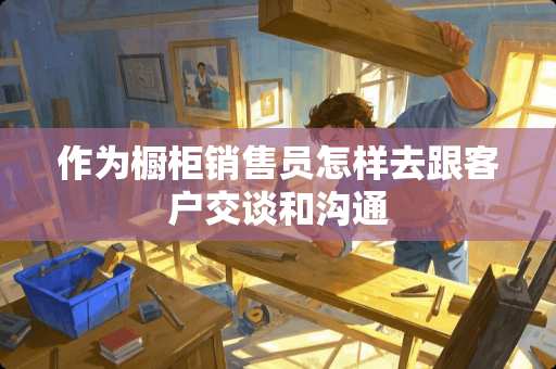 作为橱柜销售员怎样去跟客户交谈和沟通