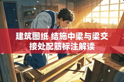 建筑图纸 结施中梁与梁交接处配筋标注解读
