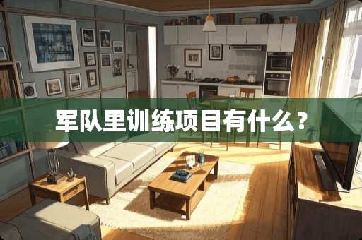 **里训练项目有什么？