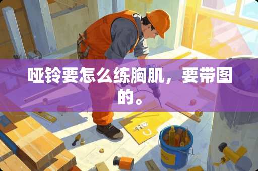 哑铃要怎么练胸肌，要带图的。