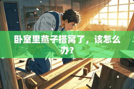 卧室里燕子搭窝了，该怎么办？