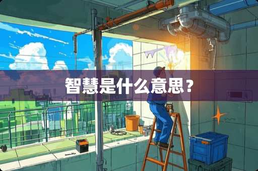 智慧是什么意思？