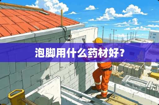 泡脚用什么药材好？