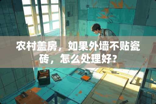农村盖房，如果外墙不贴瓷砖，怎么处理好？