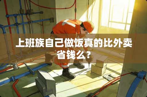 上班族自己做饭真的比外卖省钱么？