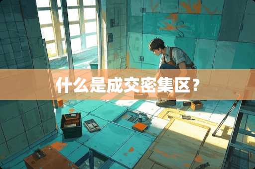 什么是成交密集区？