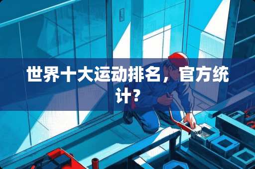 世界十大运动排名，官方统计？