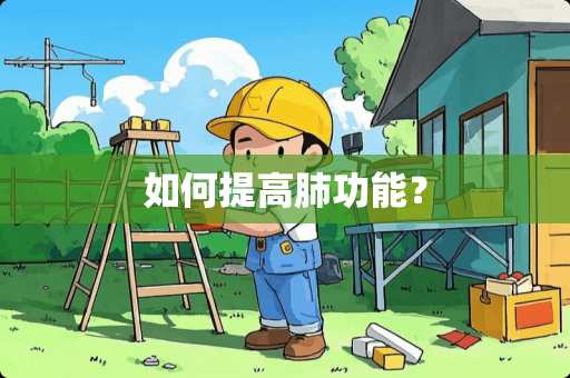 如何提高肺功能？