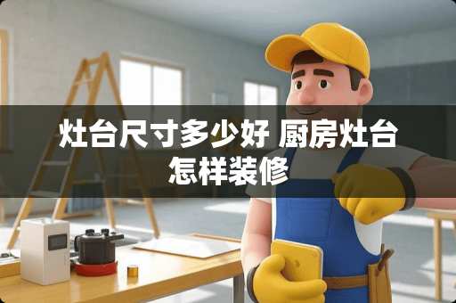 灶台尺寸多少好 厨房灶台怎样装修