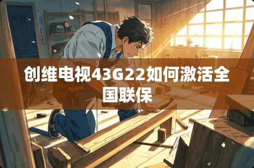 创维电视43G22如何激活全国联保