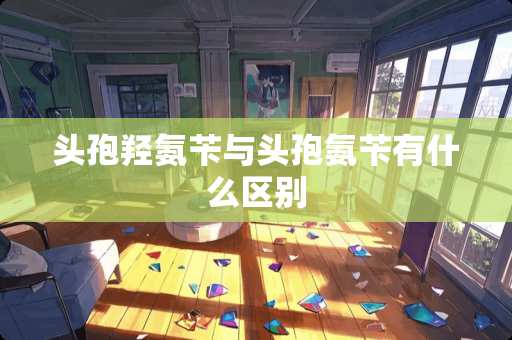 头孢羟氨苄与头孢氨苄有什么区别