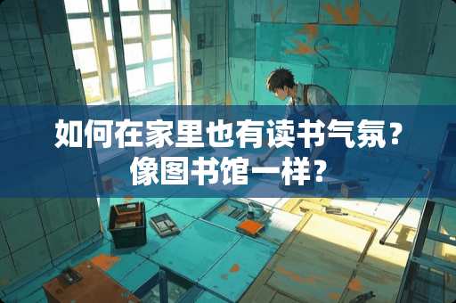 如何在家里也有读书气氛？像图书馆一样？