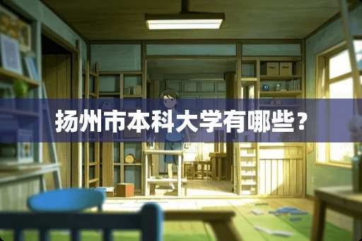 扬州市本科大学有哪些？