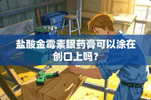 **金霉素眼药膏可以涂在创口上吗？