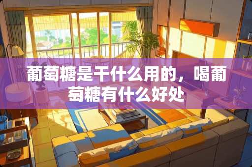 葡萄糖是干什么用的，喝葡萄糖有什么好处