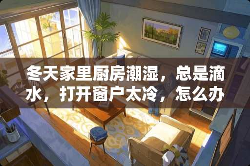 冬天家里厨房潮湿，总是滴水，打开窗户太冷，怎么办？