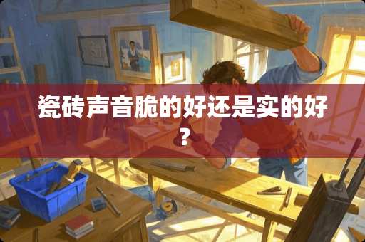 瓷砖声音脆的好还是实的好？