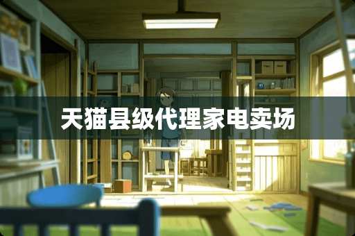 天猫县级代理家电卖场