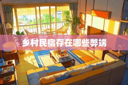 乡村民宿存在哪些弊端