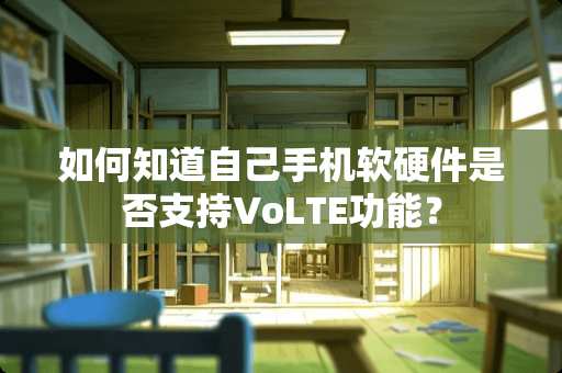 如何知道自己手机软硬件是否支持VoLTE功能？