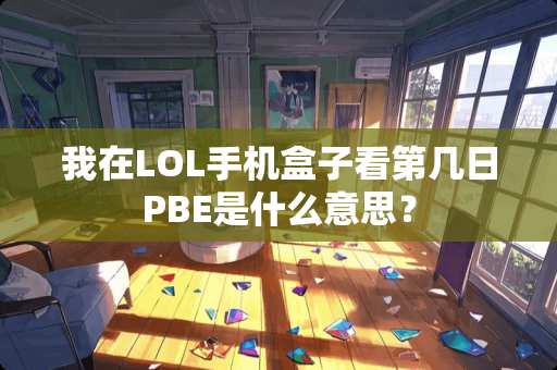 我在LOL手机盒子看第几日PBE是什么意思？