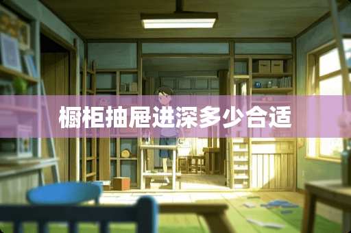 橱柜抽屉进深多少合适