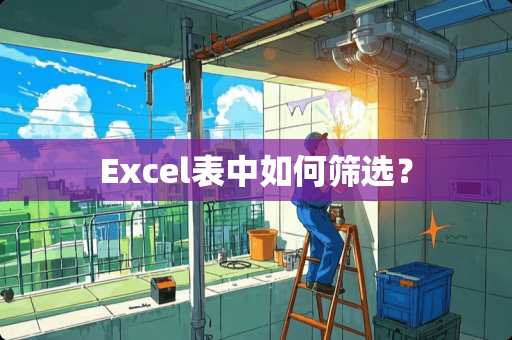 Excel表中如何筛选？