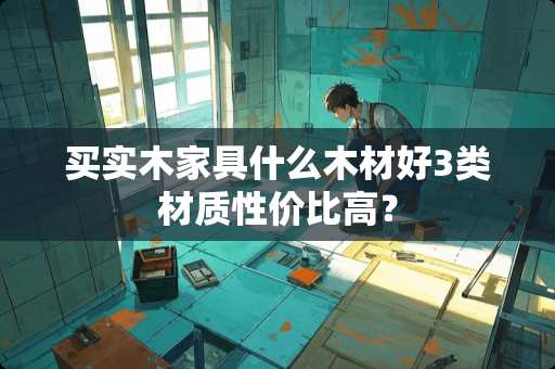 买实木家具什么木材好3类材质性价比高？