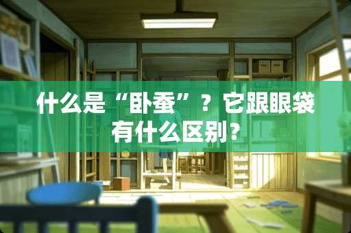 什么是“卧蚕”？它跟眼袋有什么区别？